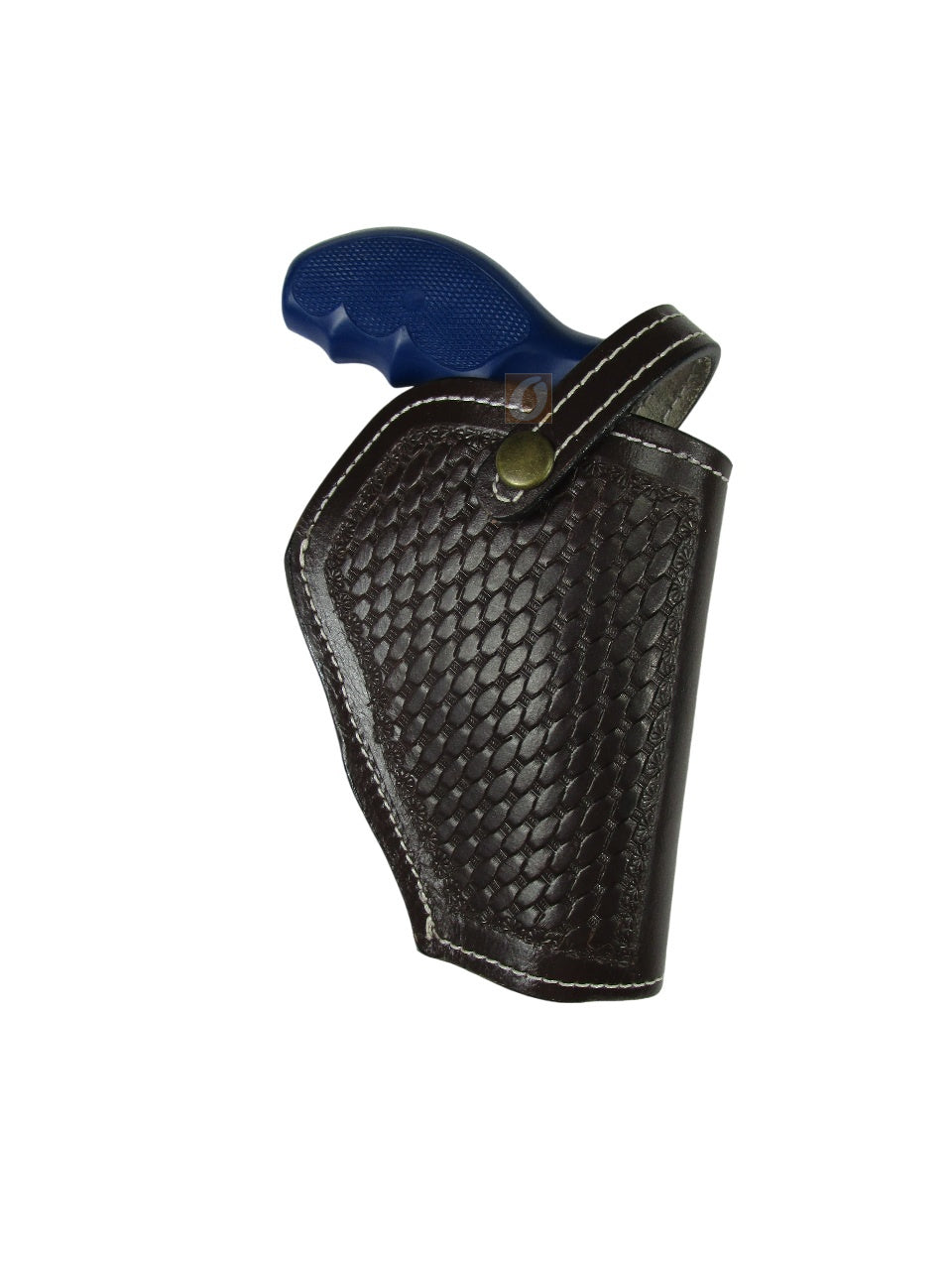 Leather Holster 357 Magnum Revolver OWB 3 Way Carry