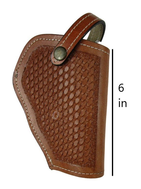 Black leather holster Ruger Vaquero 45 Colt