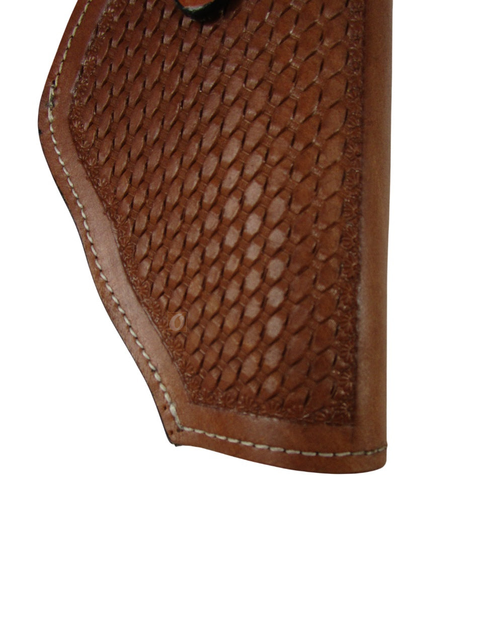 basket weave Western carry leather holster Ruger Vaquero 45 Colt