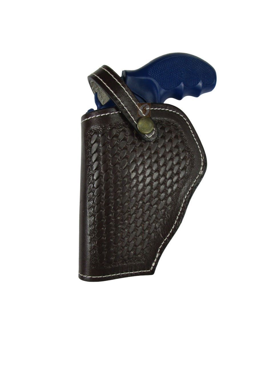 Leather Holster 357 Magnum Revolver OWB 3 Way Carry