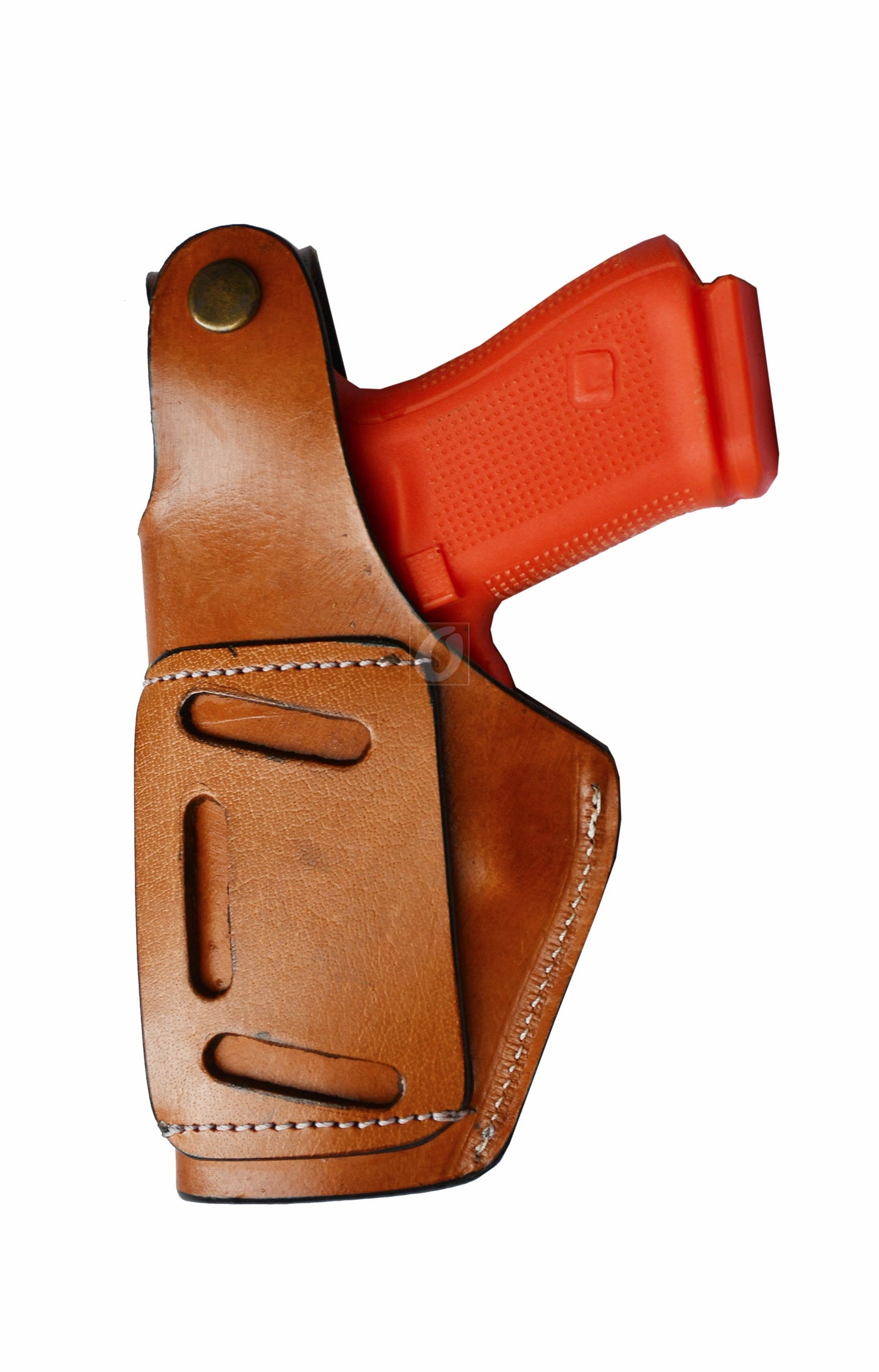 Leather Gun Holster Glock SIG Taurus Ruger Western Tooled 3 Way Carry