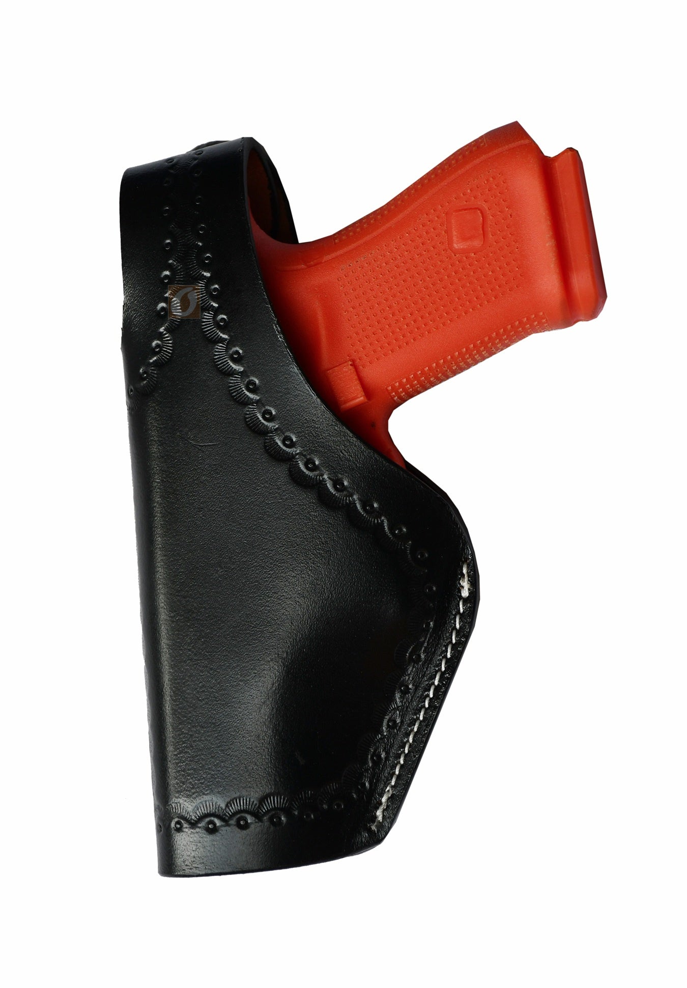 Leather Gun Holster Glock SIG Taurus Ruger Western Tooled 3 Way Carry