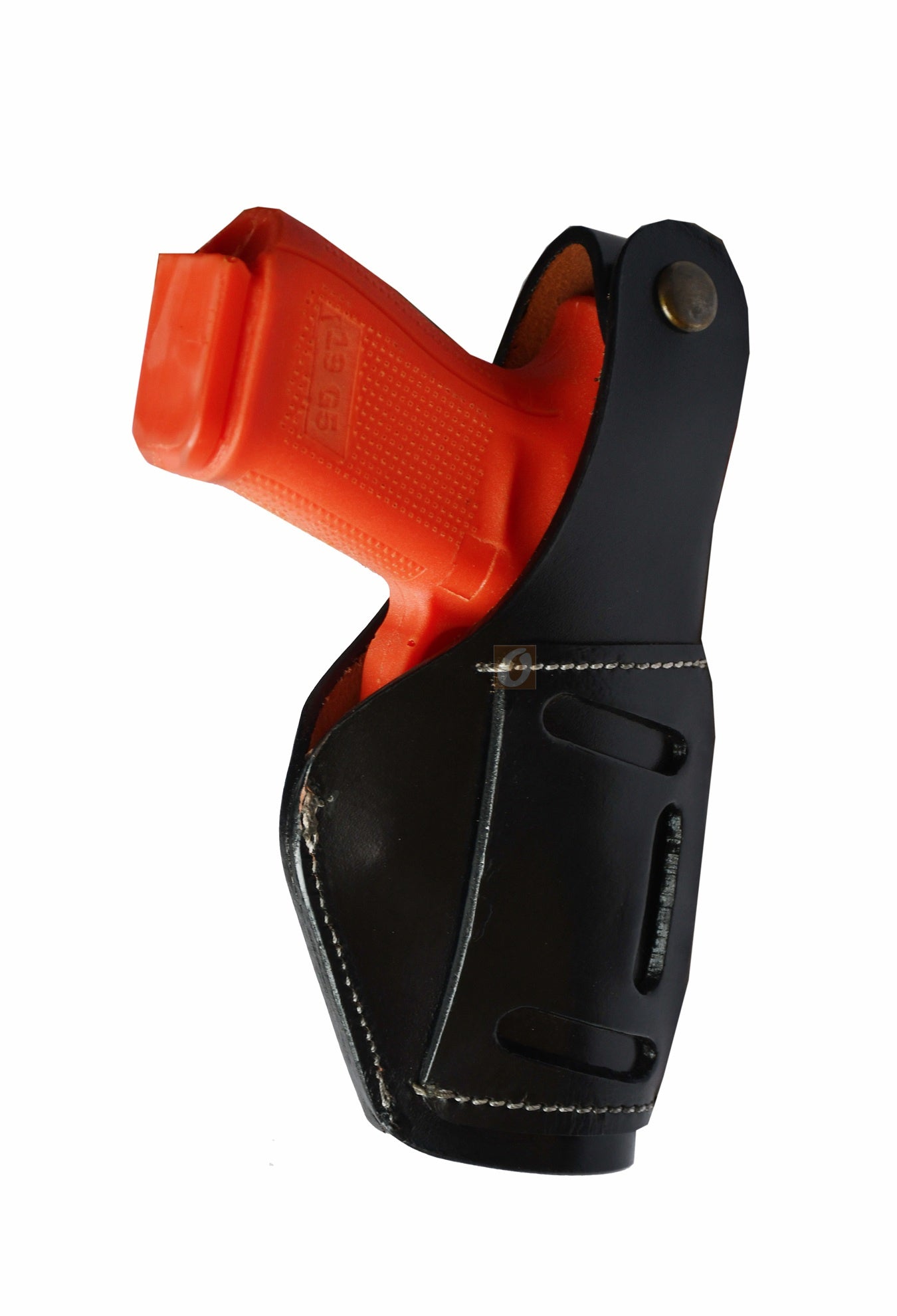 Leather Gun Holster Glock SIG Taurus Ruger Western Tooled 3 Way Carry