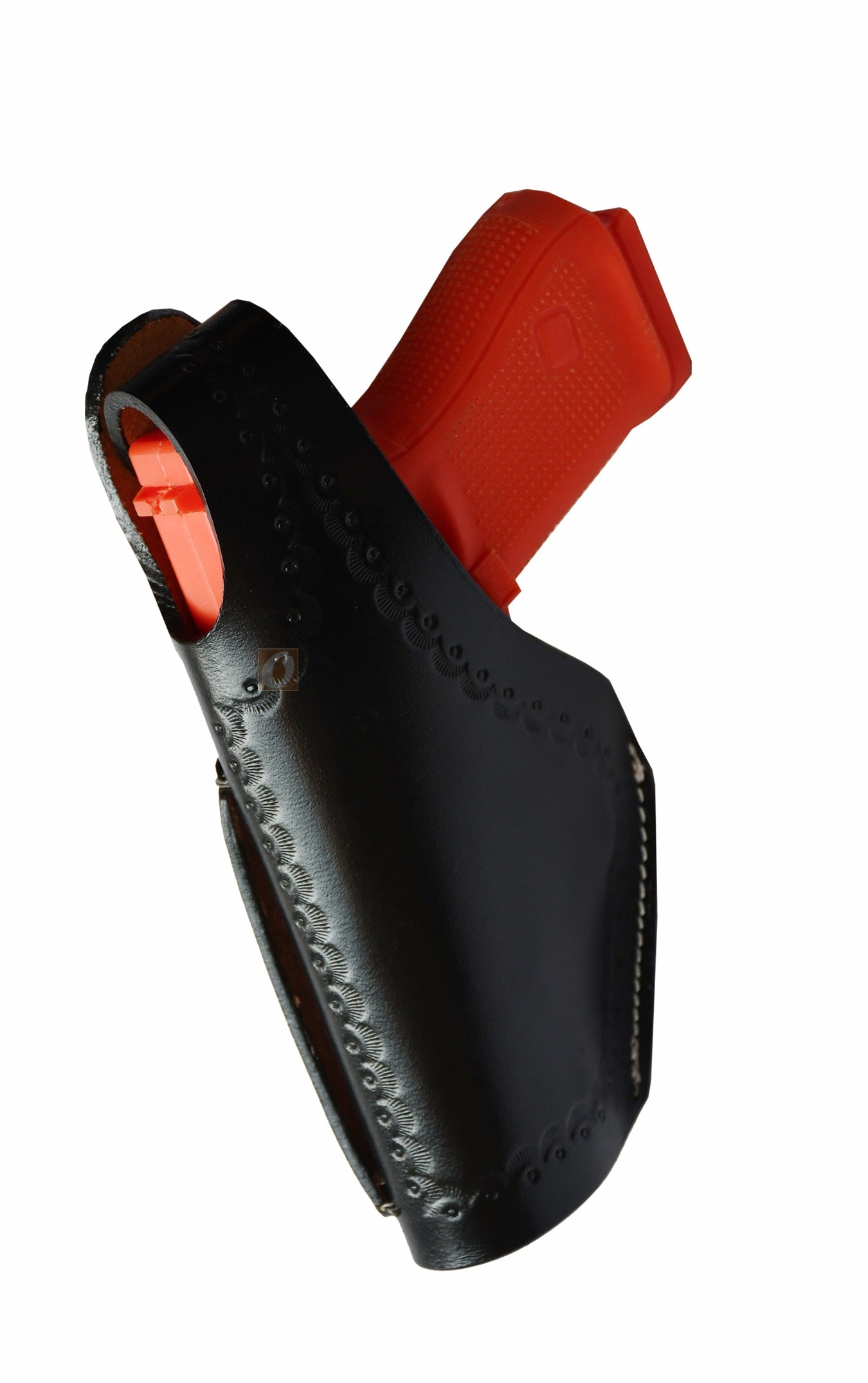 Leather Gun Holster Glock SIG Taurus Ruger Western Tooled 3 Way Carry