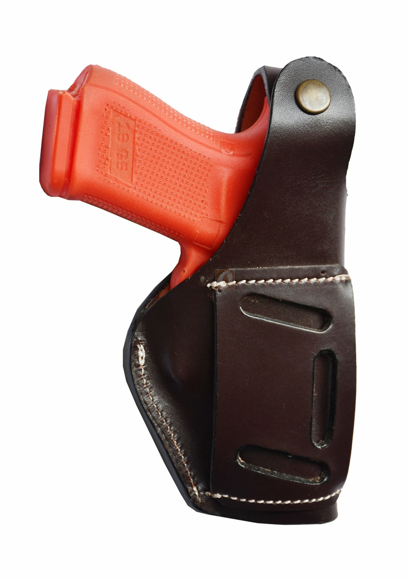 Leather Gun Holster Glock SIG Taurus Ruger Western Tooled 3 Way Carry
