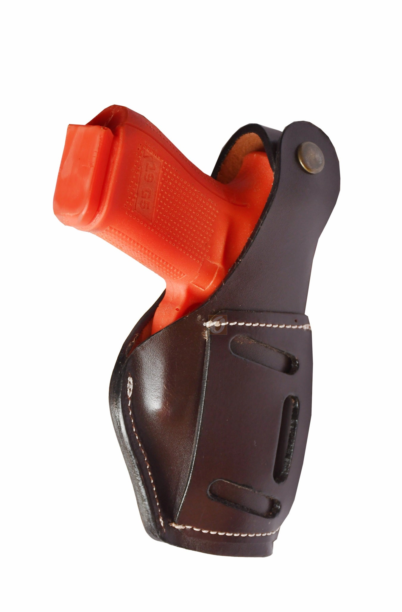 Leather Gun Holster Glock SIG Taurus Ruger Western Tooled 3 Way Carry