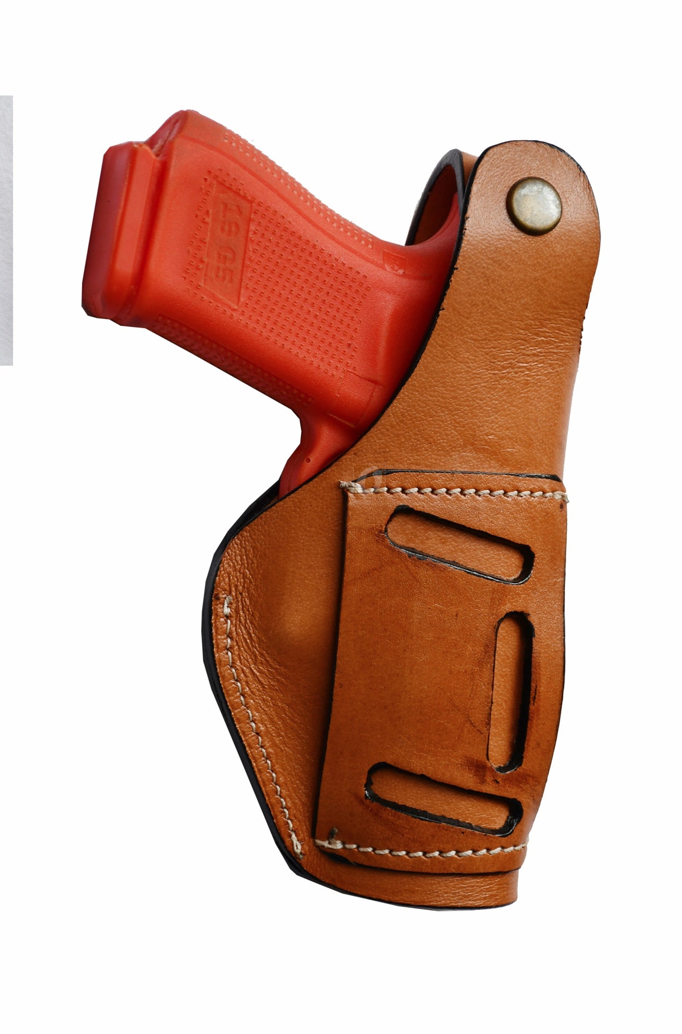 Leather Gun Holster Glock SIG Taurus Ruger Western Tooled 3 Way Carry