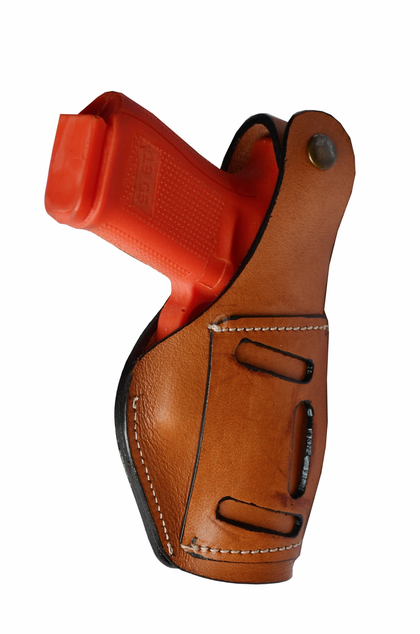 Leather Gun Holster Glock SIG Taurus Ruger Western Tooled 3 Way Carry