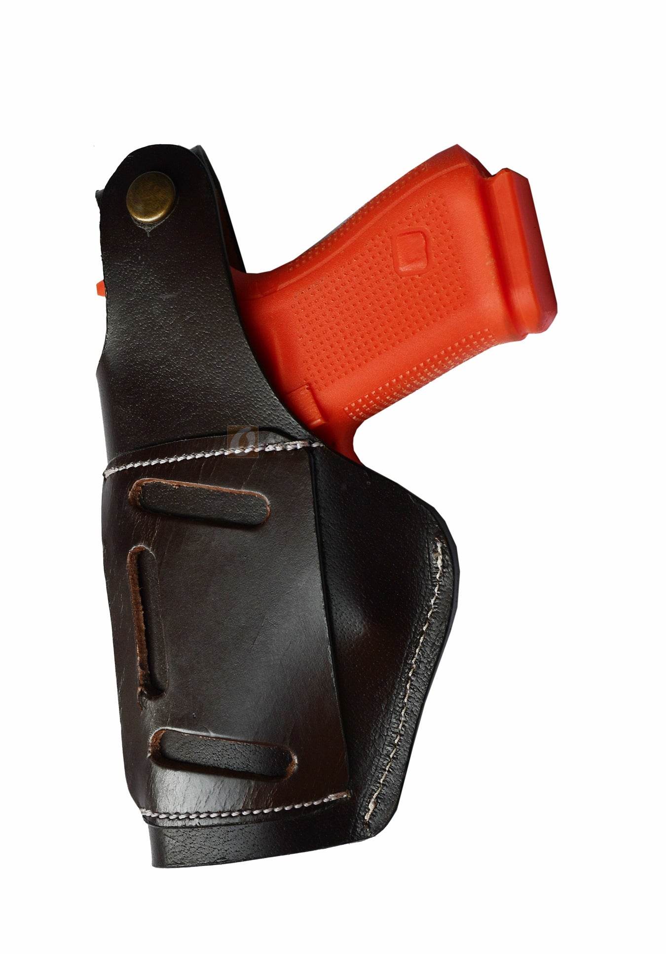Leather Gun Holster Glock SIG Taurus Ruger Western Tooled 3 Way Carry
