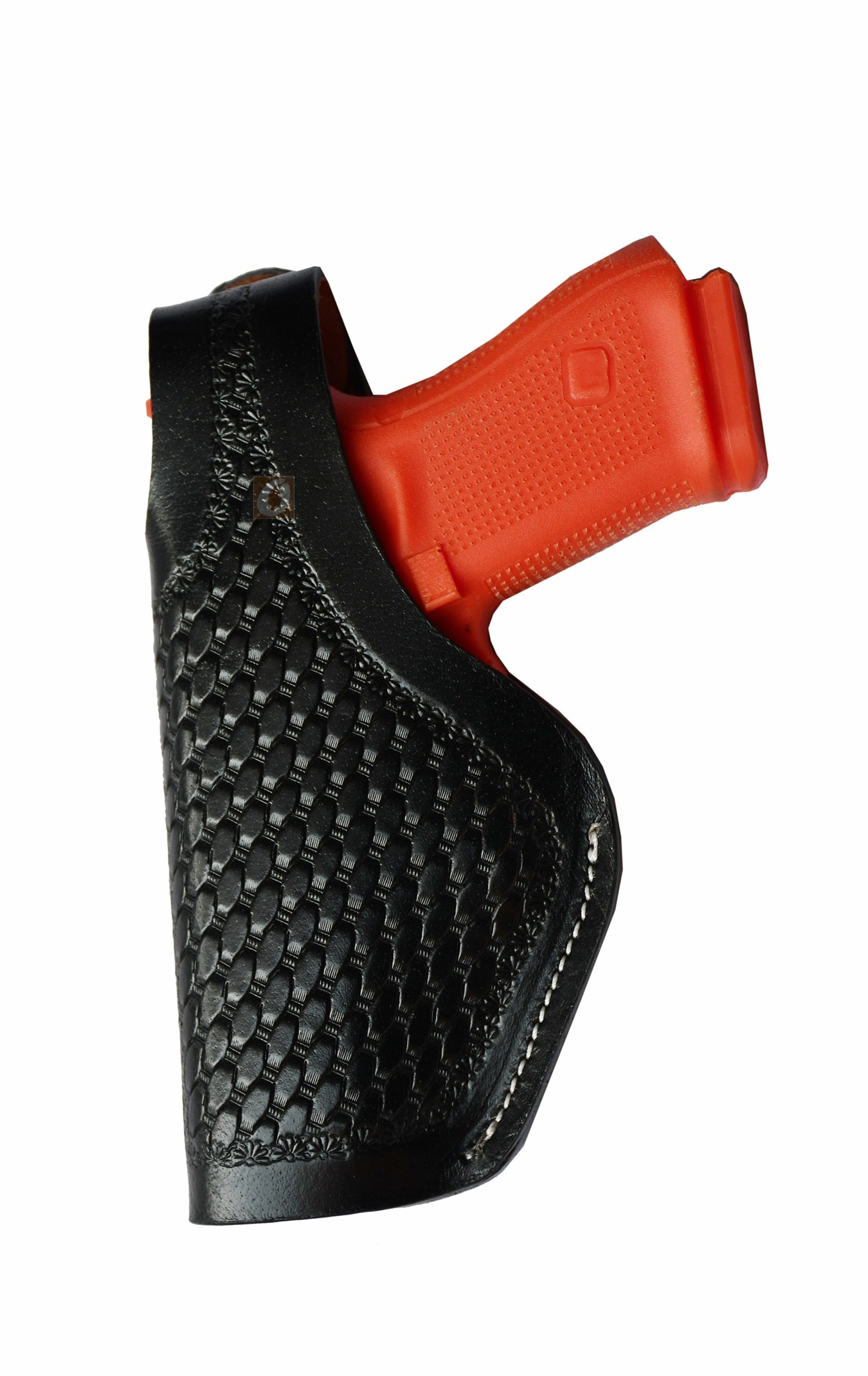 Leather Gun Holster Glock SIG Taurus Ruger Western Tooled 3 Way Carry