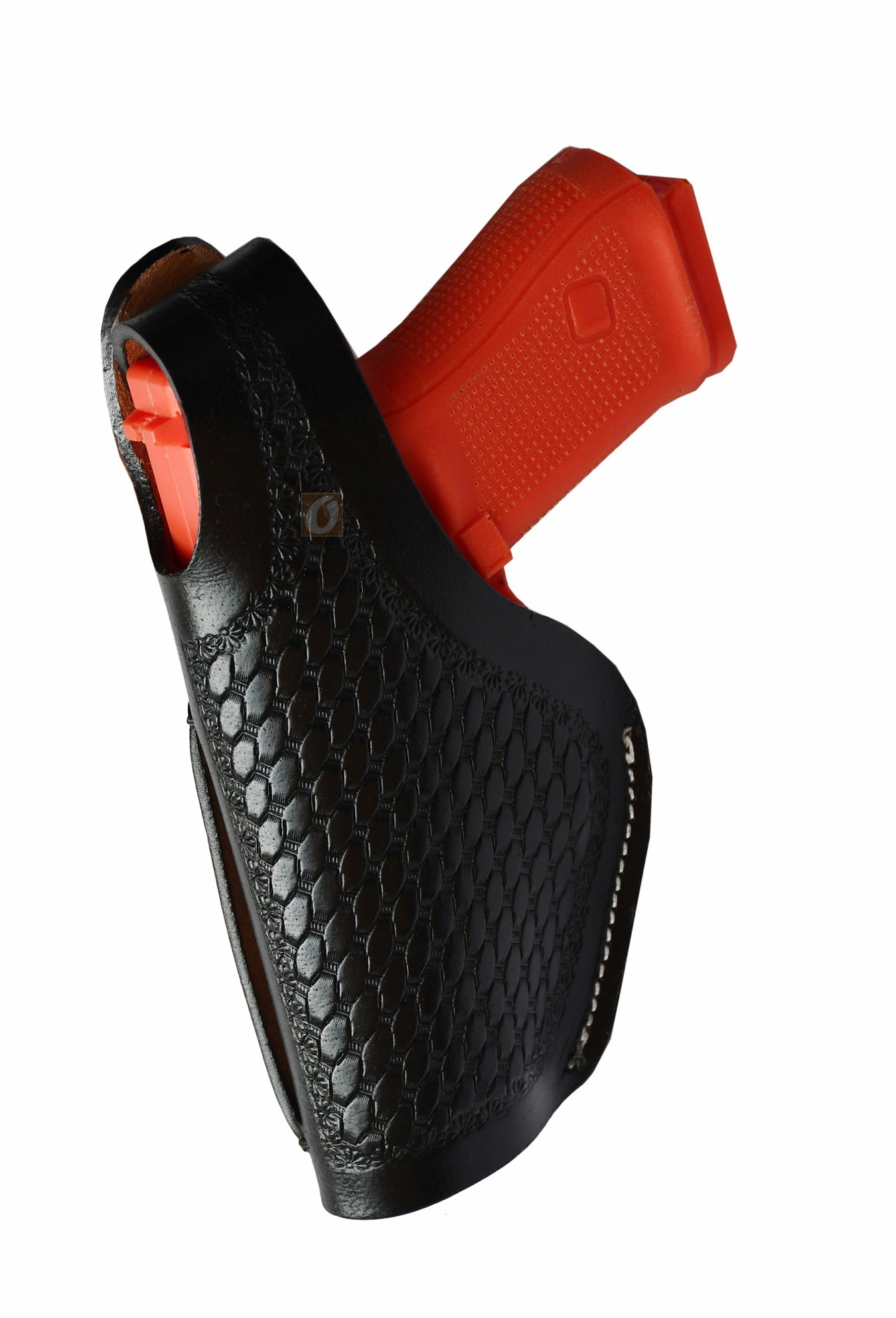Leather Gun Holster Glock SIG Taurus Ruger Western Tooled 3 Way Carry