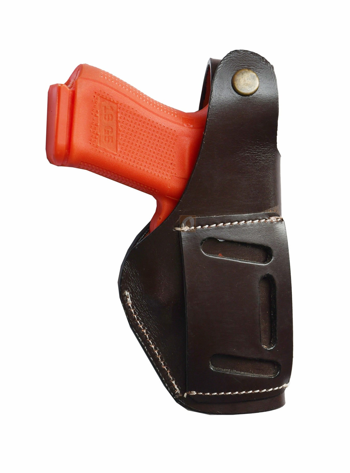 Leather Gun Holster Glock SIG Taurus Ruger Western Tooled 3 Way Carry