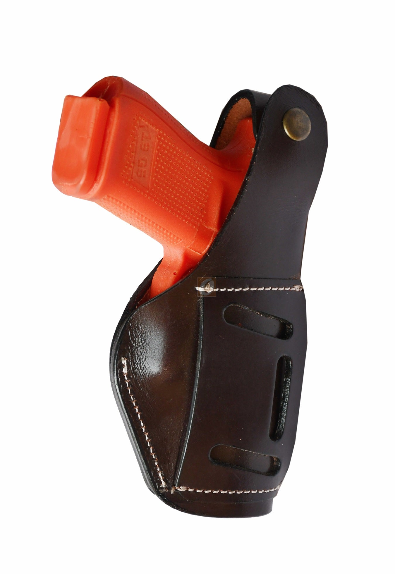 Leather Gun Holster Glock SIG Taurus Ruger Western Tooled 3 Way Carry