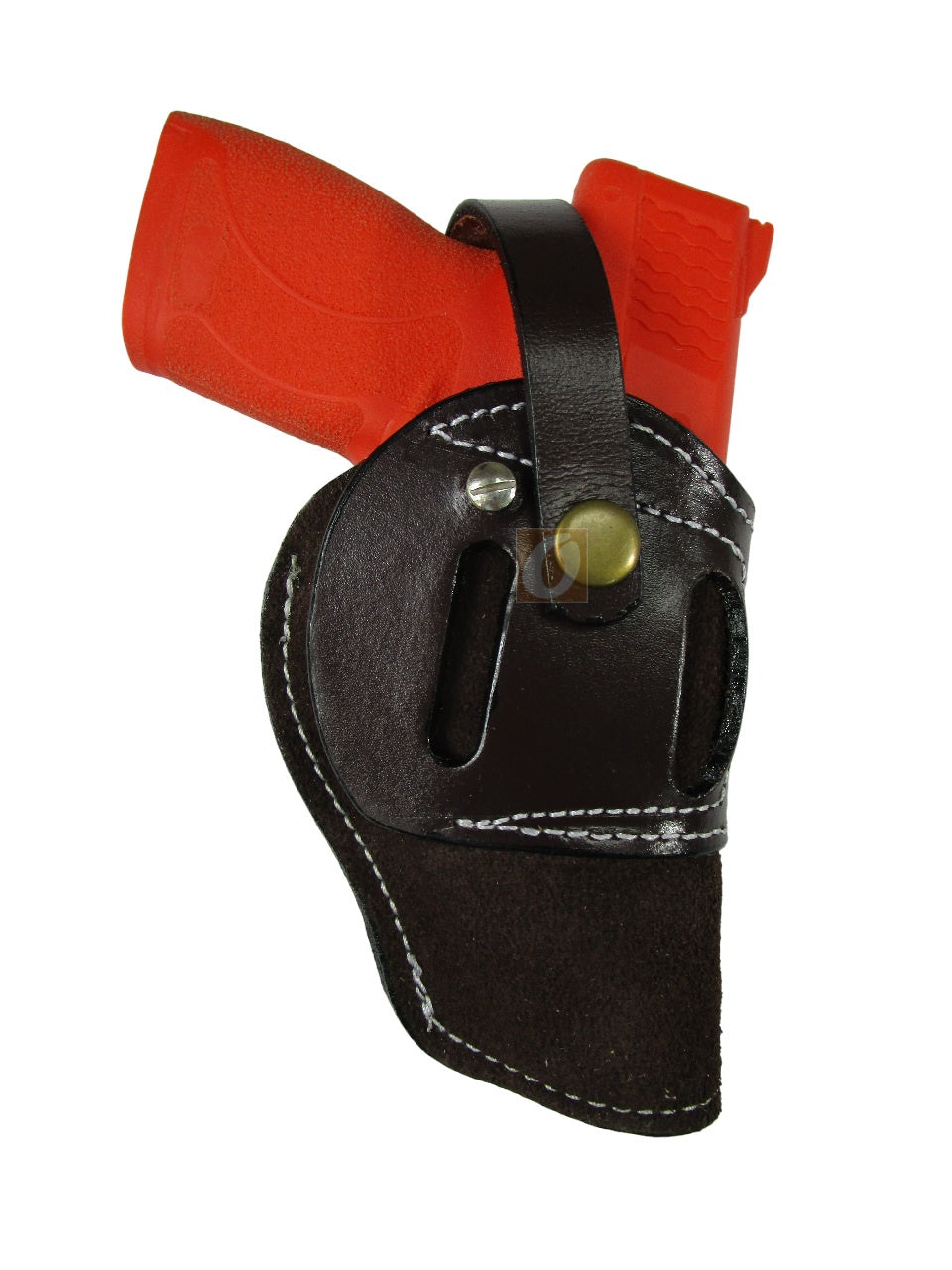S&W M&P Shiled 45 Holster OWB Suede Leather Ambidextrous EDC Tactical