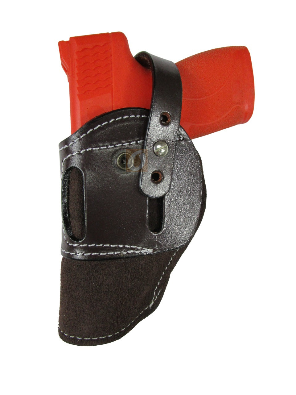 S&W M&P Shiled 45 Holster OWB Suede Leather Ambidextrous EDC Tactical