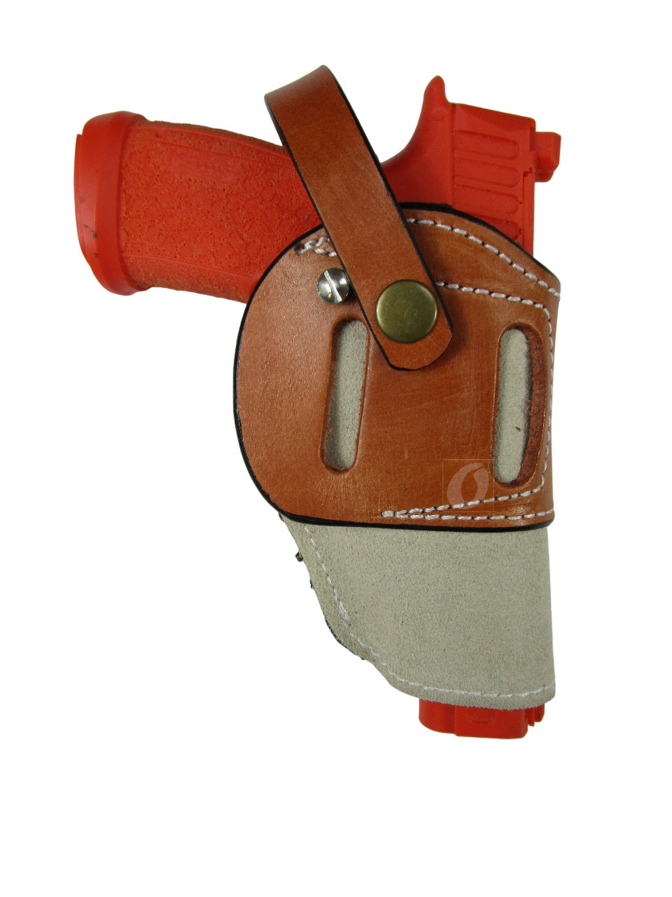 Sig P365 Holster OWB Suede Leather Ambidextrous EDC Tactical