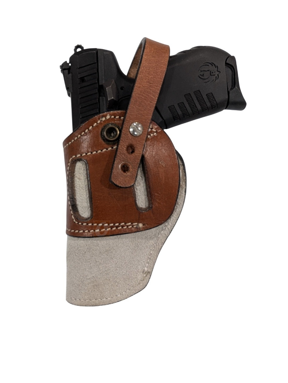 Lederholster Western Ruger Taurus Magnum Revolverkoffer Waffenhalter Linkshänder