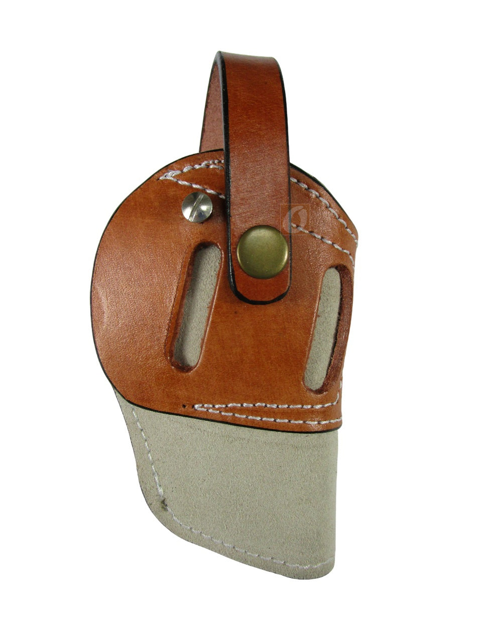 Glock 48 9mm Suede OWB Holster Ambidextrous Thumb Break Carry