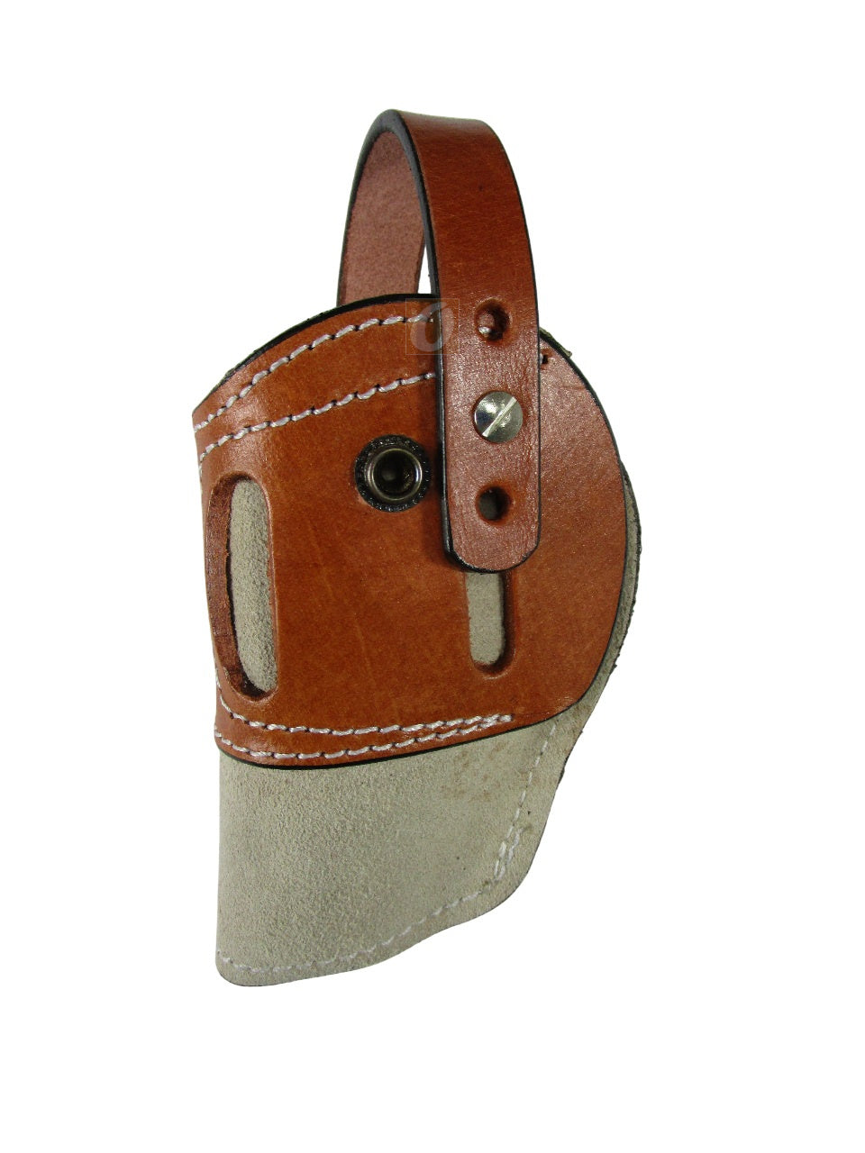 Funda de cuero Western Cowboy Floral Tooled Revolver Pistol Case Soporte para pistola