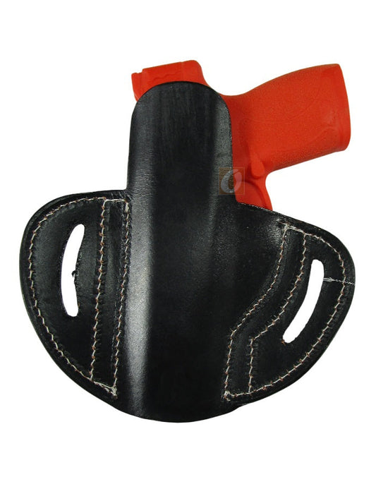 Leather Holster S&W M&P Shield OWB Pancake Tactical Everyday Carry