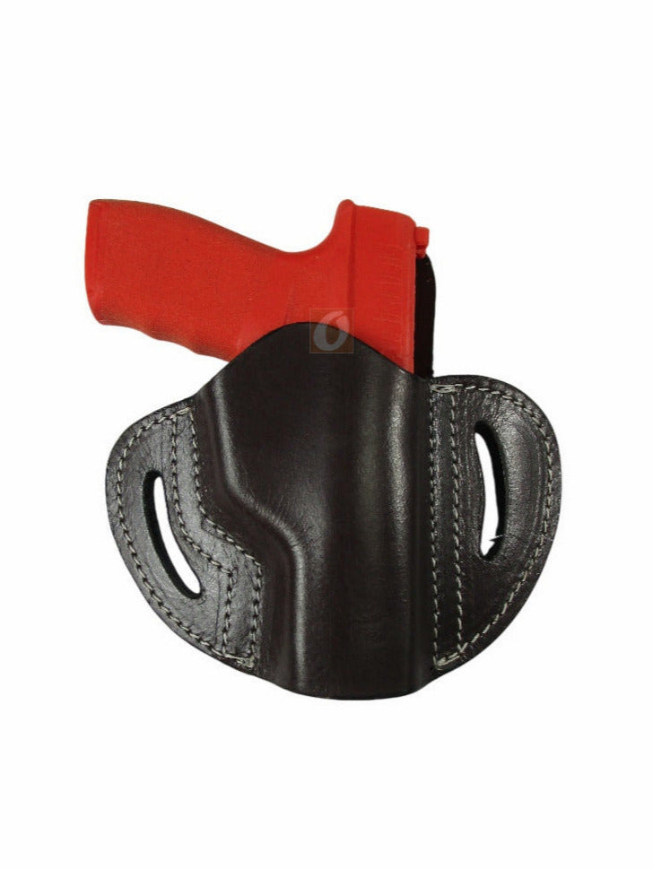 Leather Holster Hellcat Pro 9mm OWB Pancake Style Tactical Cowboy EDC