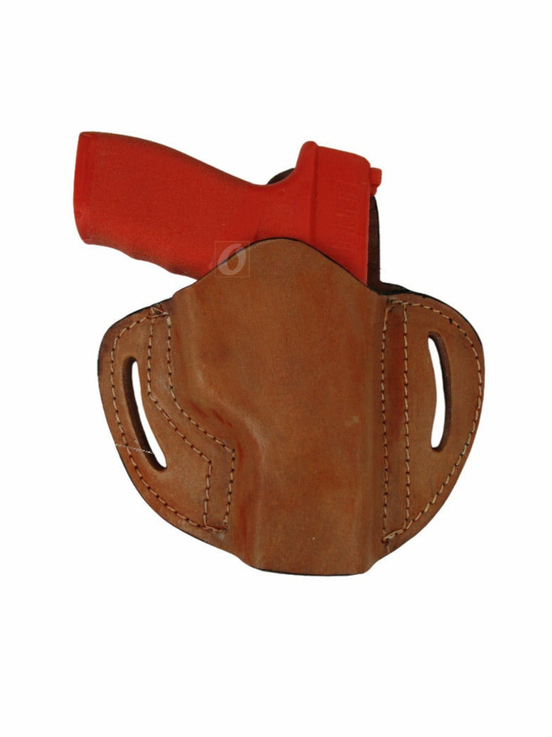 Leather Holster Hellcat Pro 9mm OWB Pancake Style Tactical Cowboy EDC