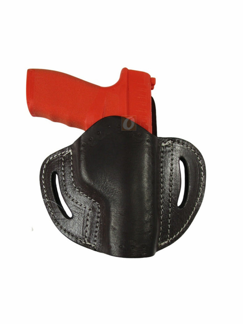 Leather Holster Hellcat Pro 9mm OWB Pancake Style Tactical Cowboy EDC