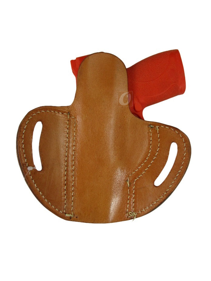 Leather Holster S&W M&P Shield OWB Pancake Tactical Everyday Carry