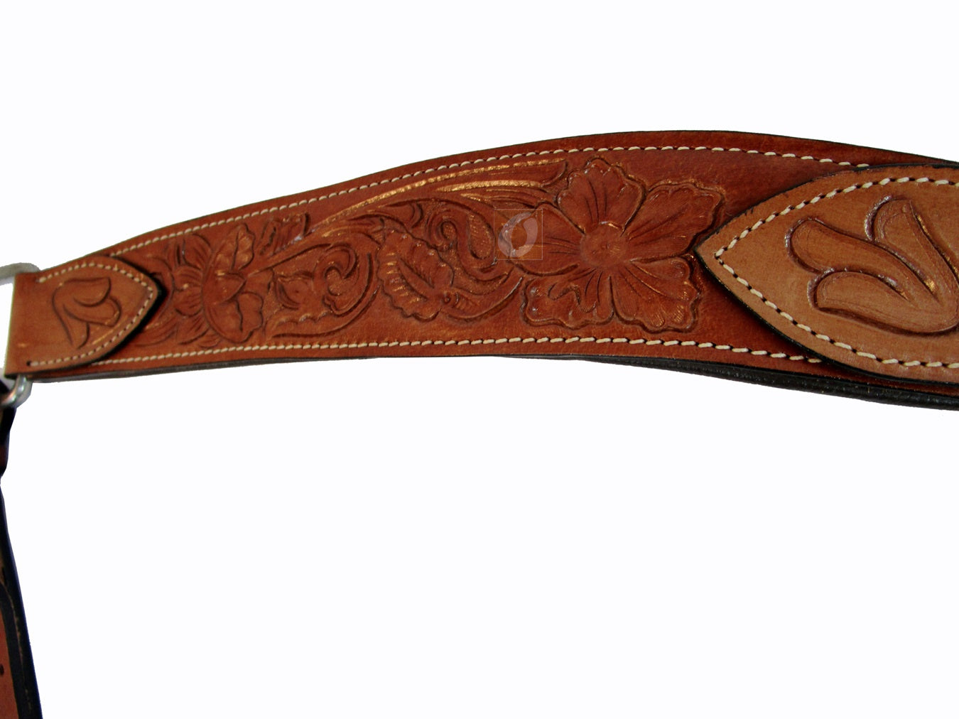 Juego de collar de pecho con cabeza occidental, brida de cuero de caballo con flecos morados