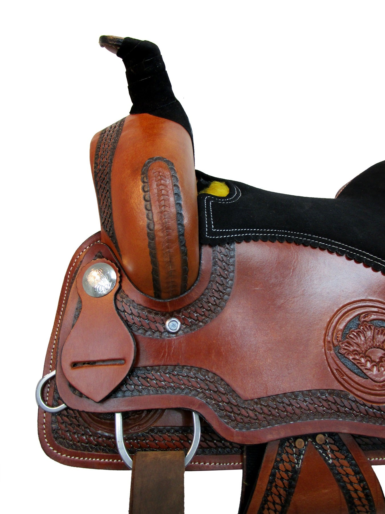 Trail Sattel Western Pferd Pleasure Leder Barrel Racing 15 16 17 18