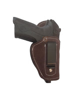 iwb beretta PX4 leather holster brown front view
