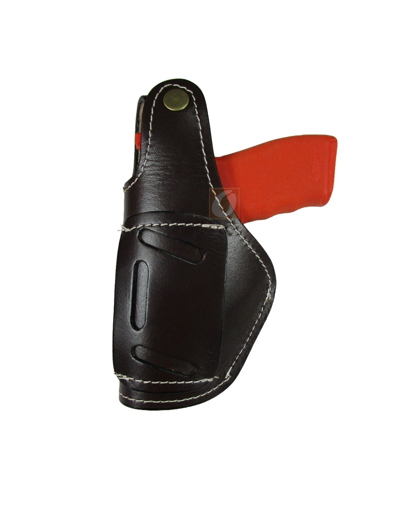 Leather Holster Hellcat Pro Thumb Retention 9mm OWB Tooled 3 Way Carry