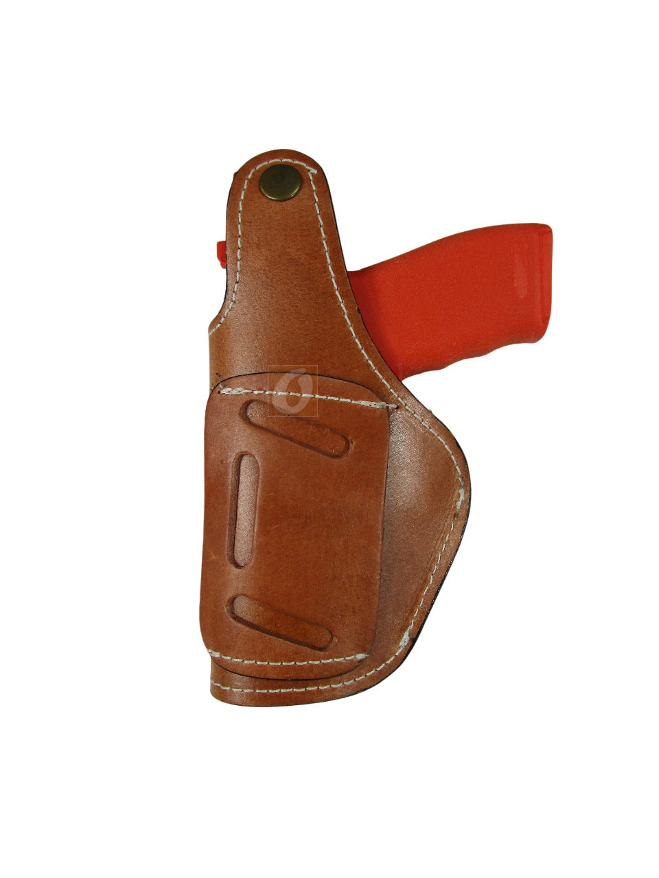Leather Holster Hellcat Pro Thumb Retention 9mm OWB Tooled 3 Way Carry
