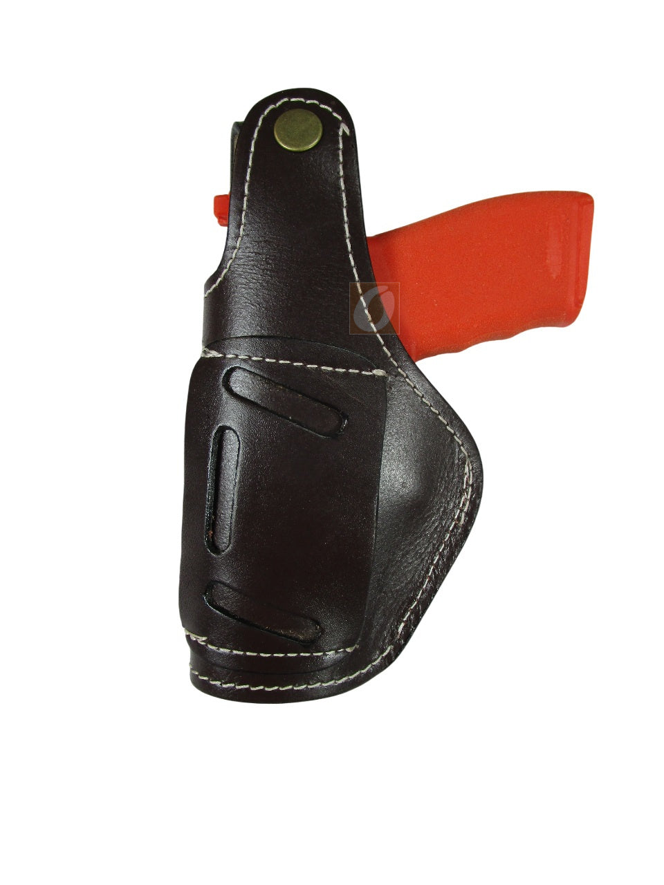 Leather Holster Hellcat Pro Thumb Retention 9mm OWB Tooled 3 Way Carry