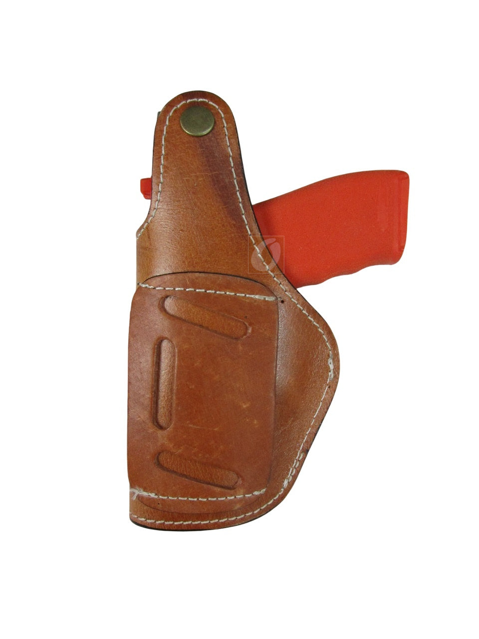 Leather Holster Hellcat Pro Thumb Retention 9mm OWB Tooled 3 Way Carry