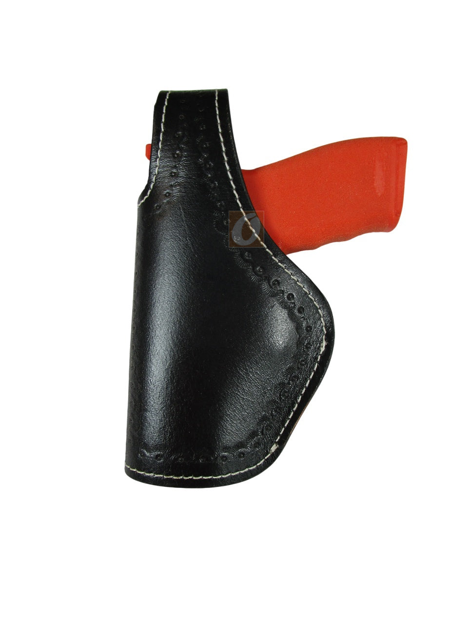 Leather Holster Hellcat Pro Thumb Retention 9mm OWB Tooled 3 Way Carry