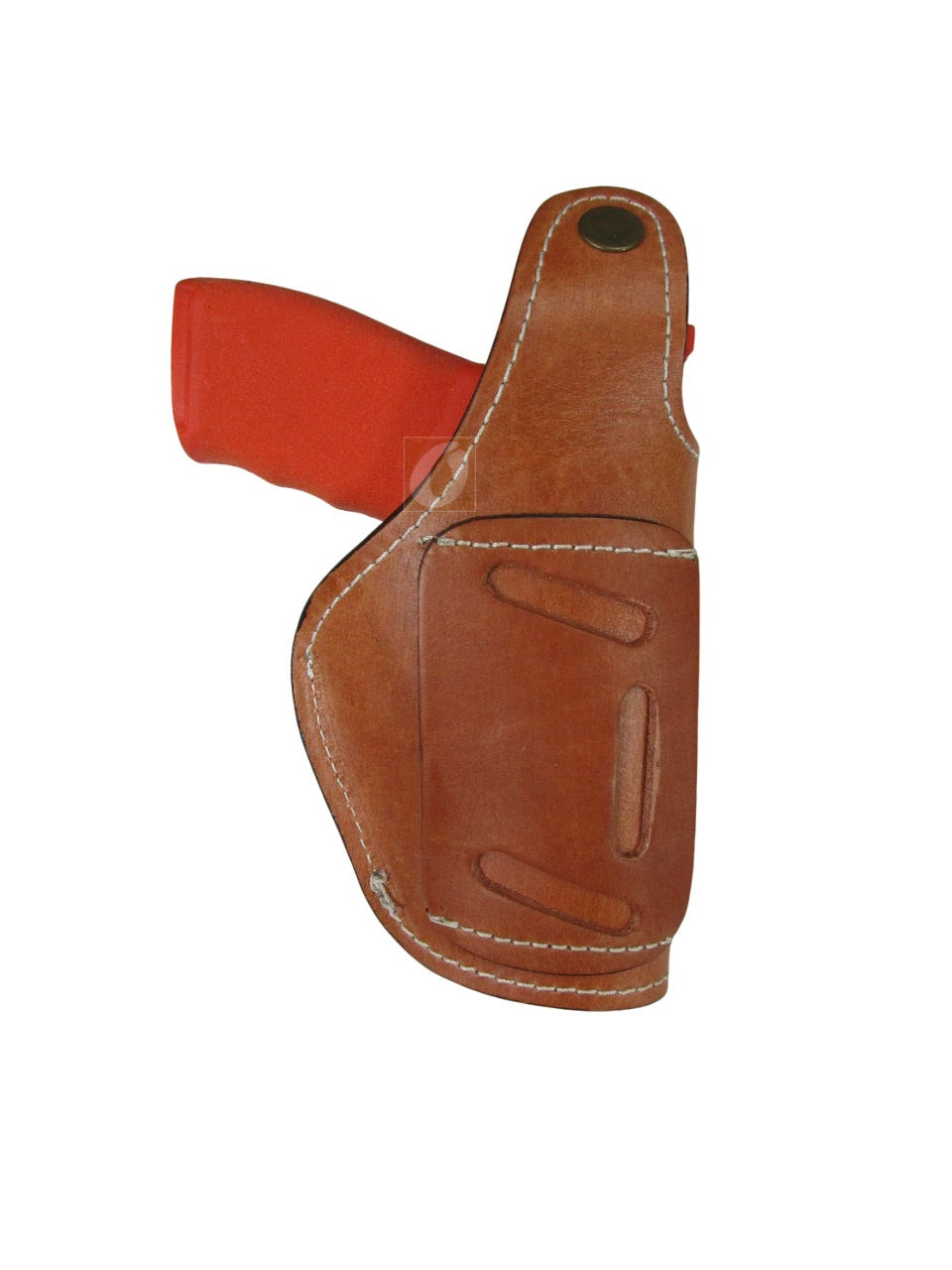 Leather Holster Hellcat Pro Thumb Retention 9mm OWB Tooled 3 Way Carry