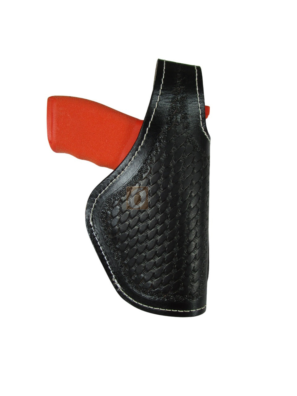 Leather Holster Hellcat Pro Thumb Retention 9mm OWB Tooled 3 Way Carry
