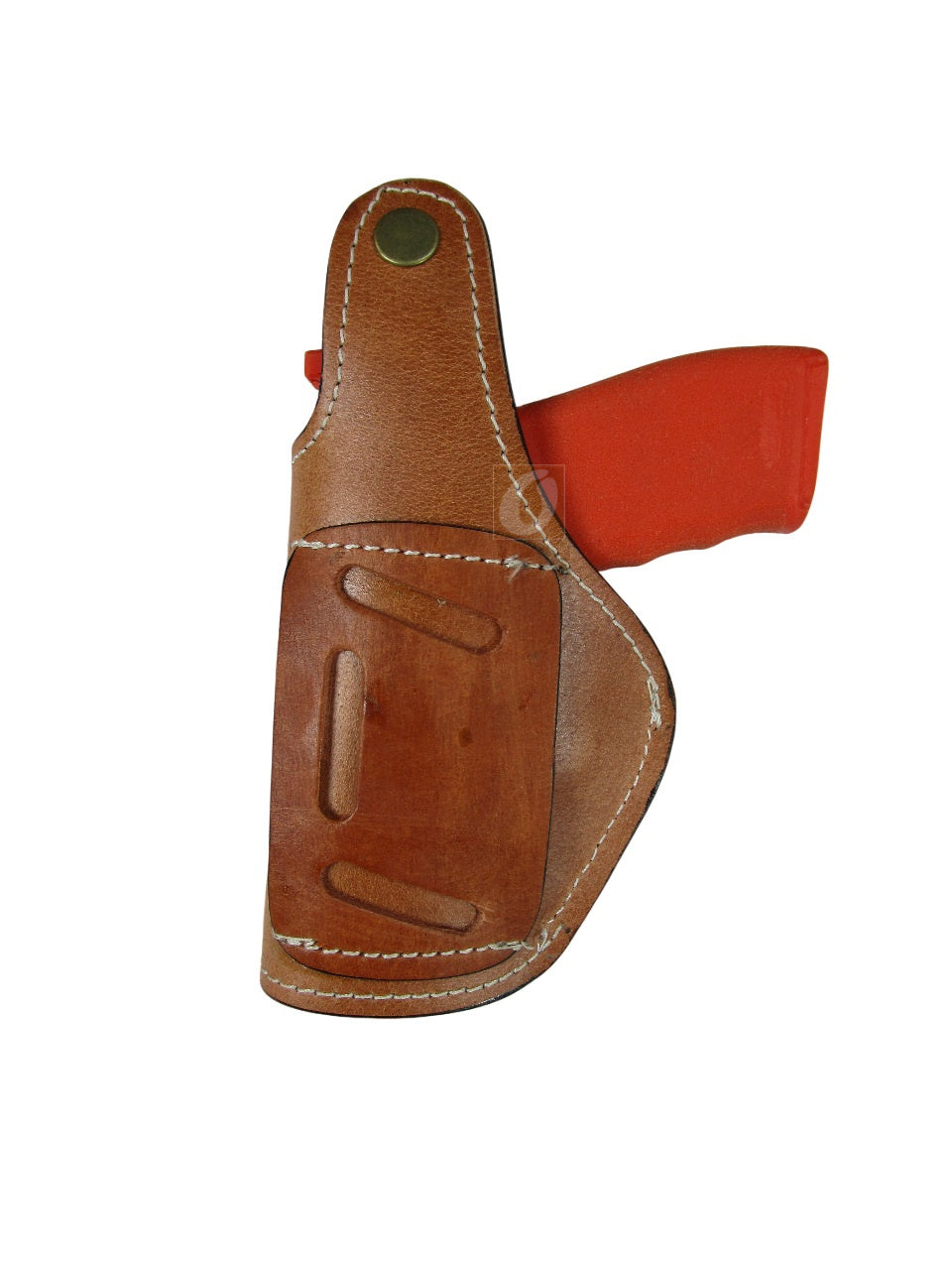 Leather Holster Hellcat Pro Thumb Retention 9mm OWB Tooled 3 Way Carry