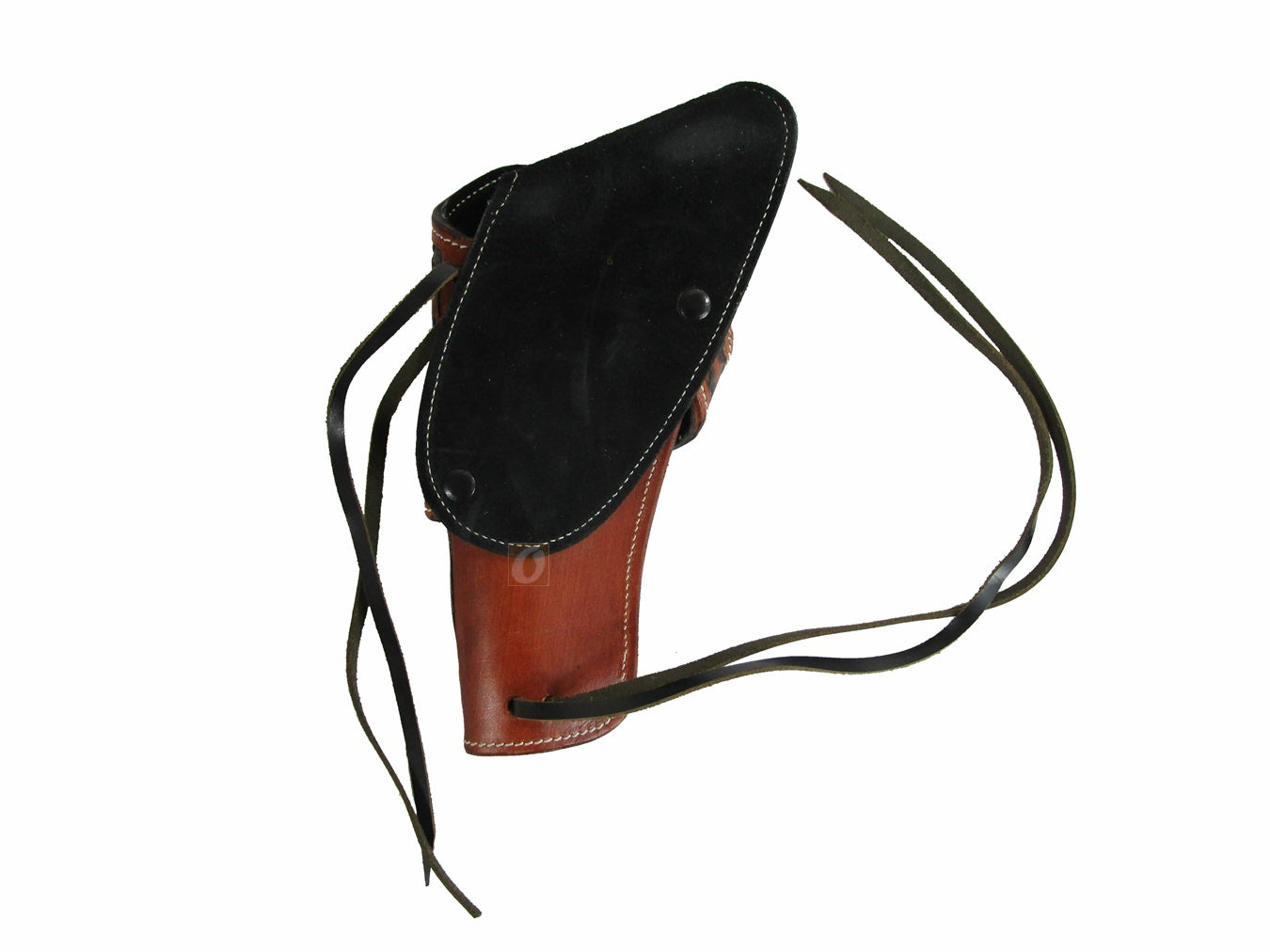 Funda de cuero Western Cowboy Gun Case Revolver Pistol Holder Sea Shell Tooled