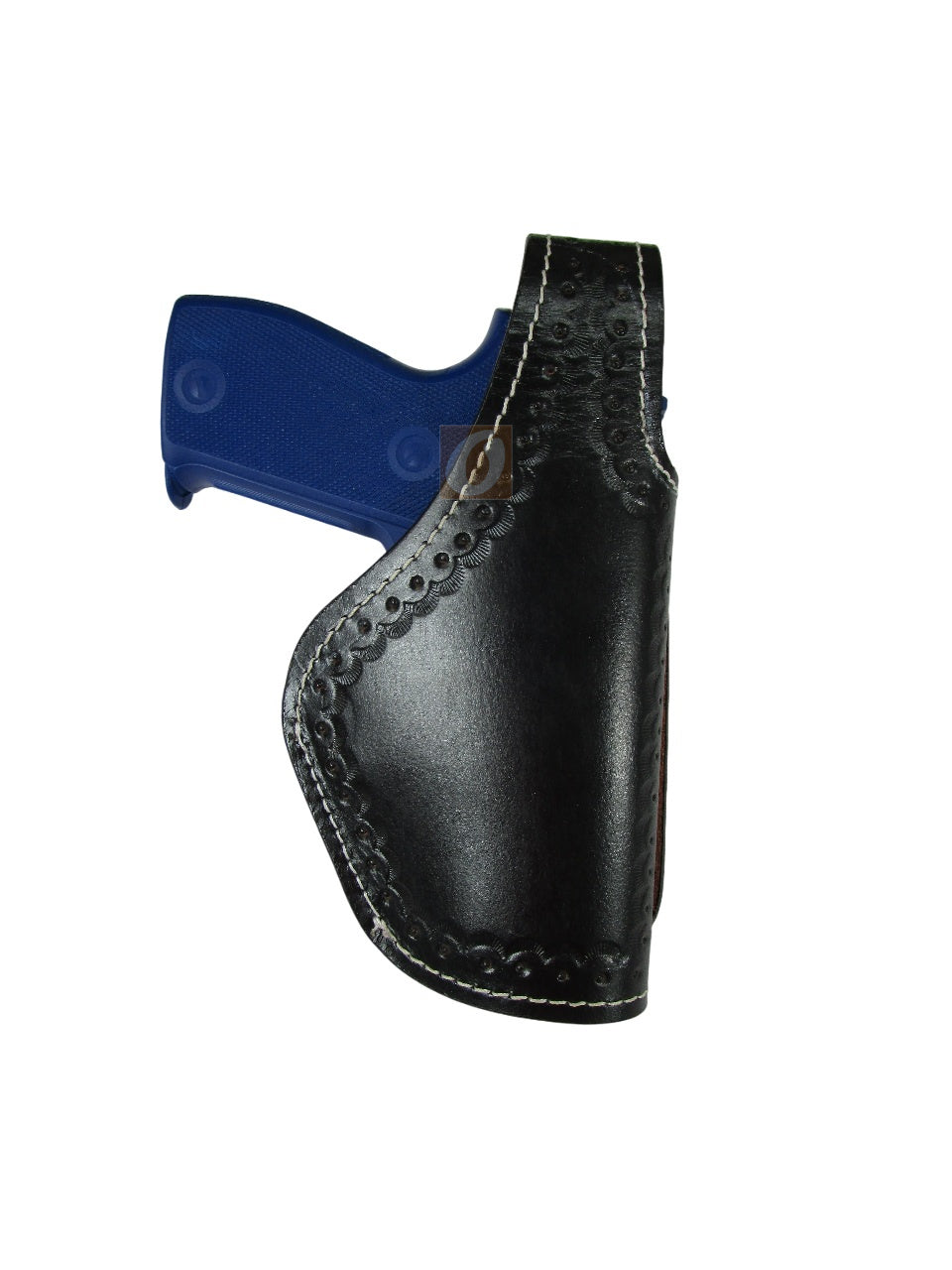Leather Holster SIG 225 Floral Tooled Thumb Retention 3 Way Carry OWB