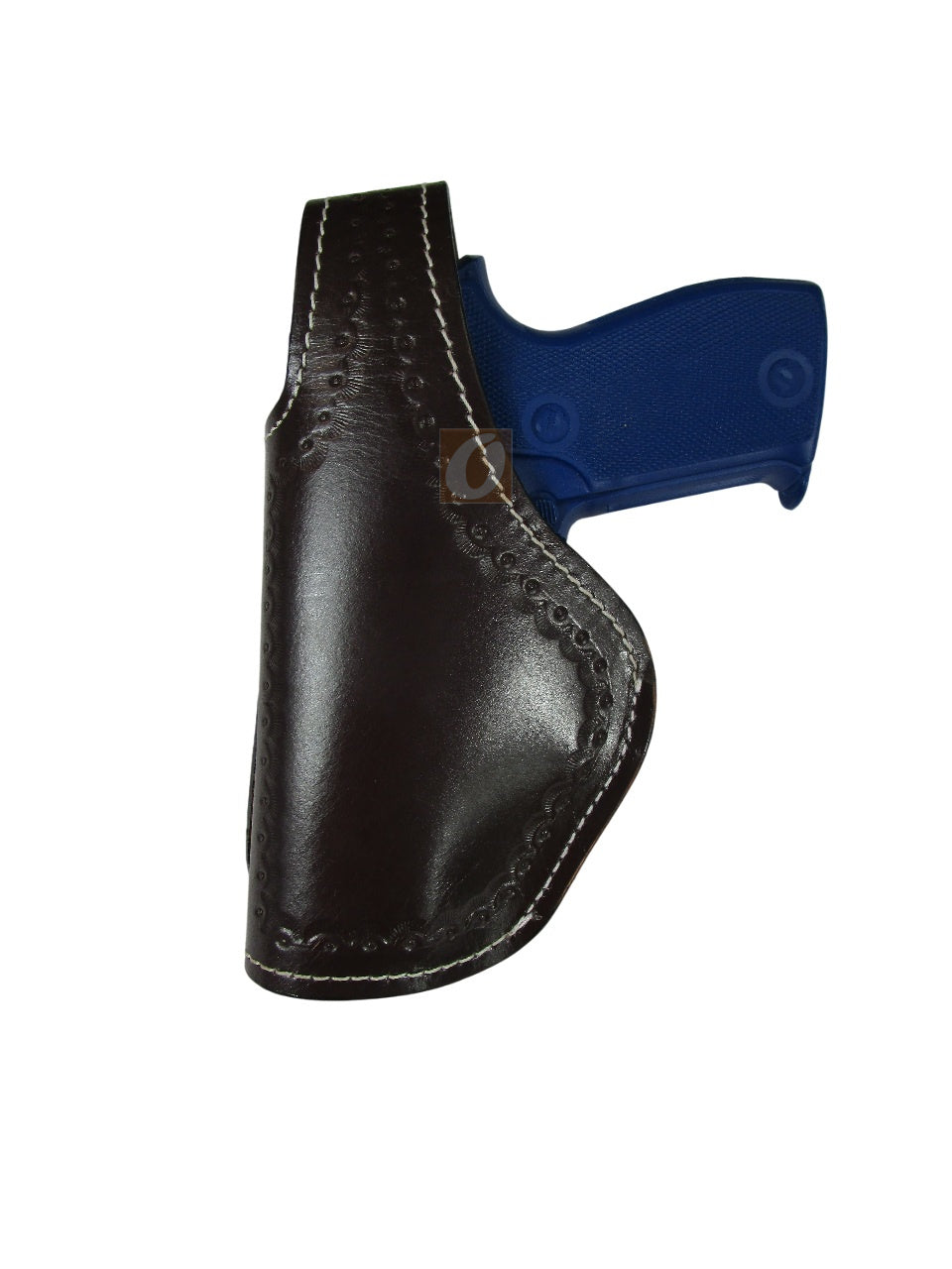 Leather Holster SIG 225 Floral Tooled Thumb Retention 3 Way Carry OWB