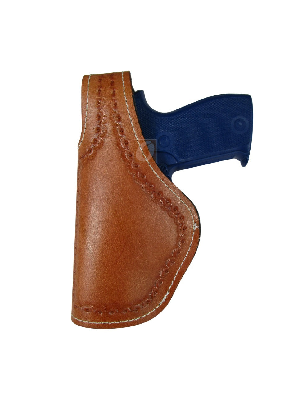 Leather Holster SIG 225 Floral Tooled Thumb Retention 3 Way Carry OWB