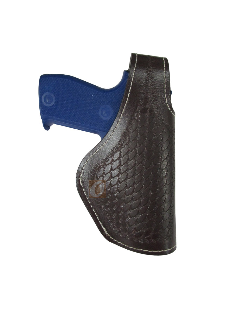 Leather Holster SIG 225 Floral Tooled Thumb Retention 3 Way Carry OWB