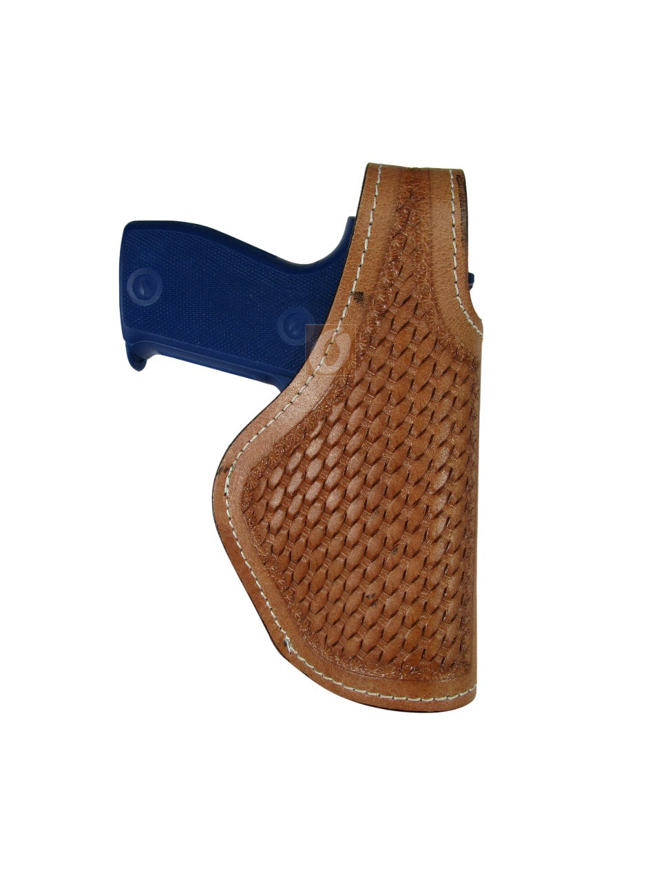 Leather Holster SIG 225 Floral Tooled Thumb Retention 3 Way Carry OWB