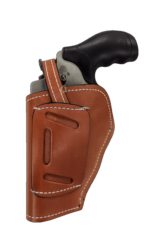 Funda para revólver de acción única con herramientas de cuero occidental