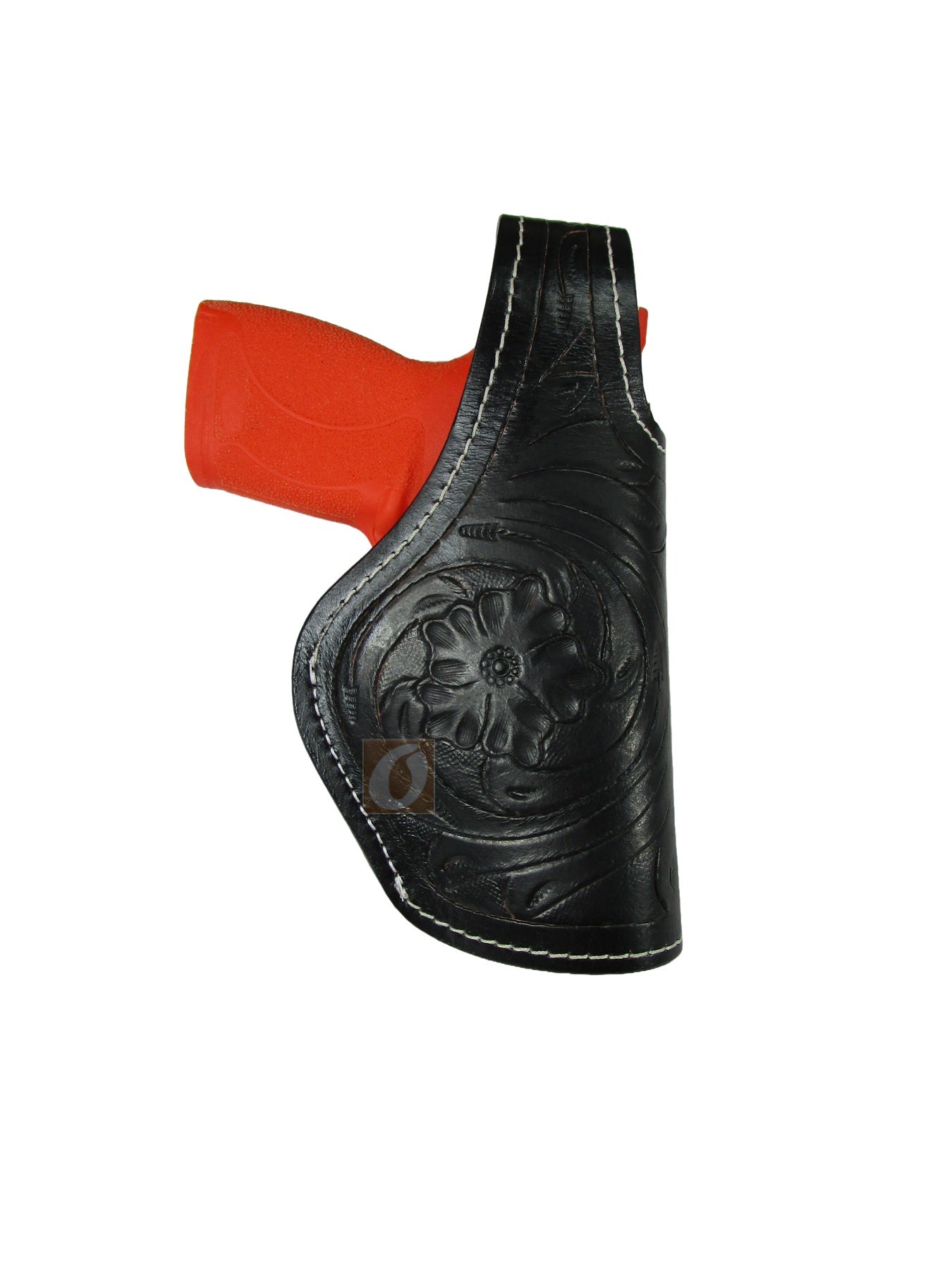 Leather Holster S&W MP 45 Shield Thumb Retention OWB 3 Way Carry