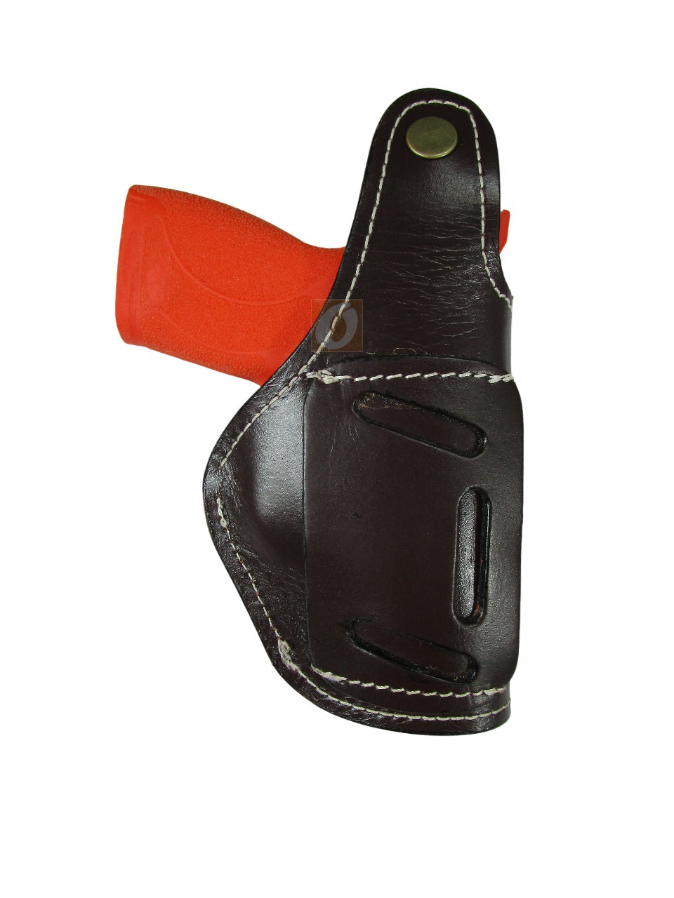 Leather Holster S&W MP 45 Shield Thumb Retention OWB 3 Way Carry