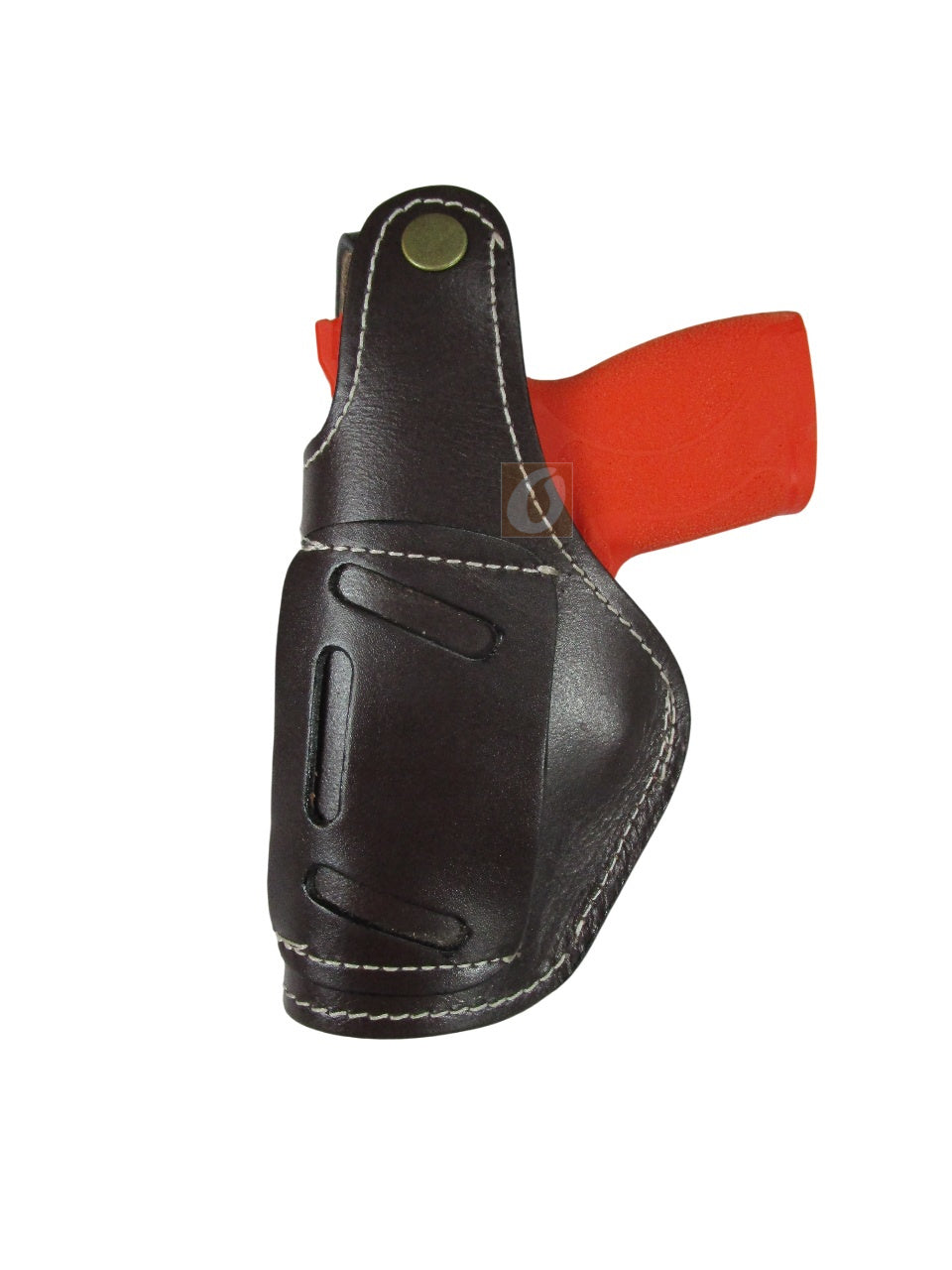 Leather Holster S&W MP 45 Shield Thumb Retention OWB 3 Way Carry
