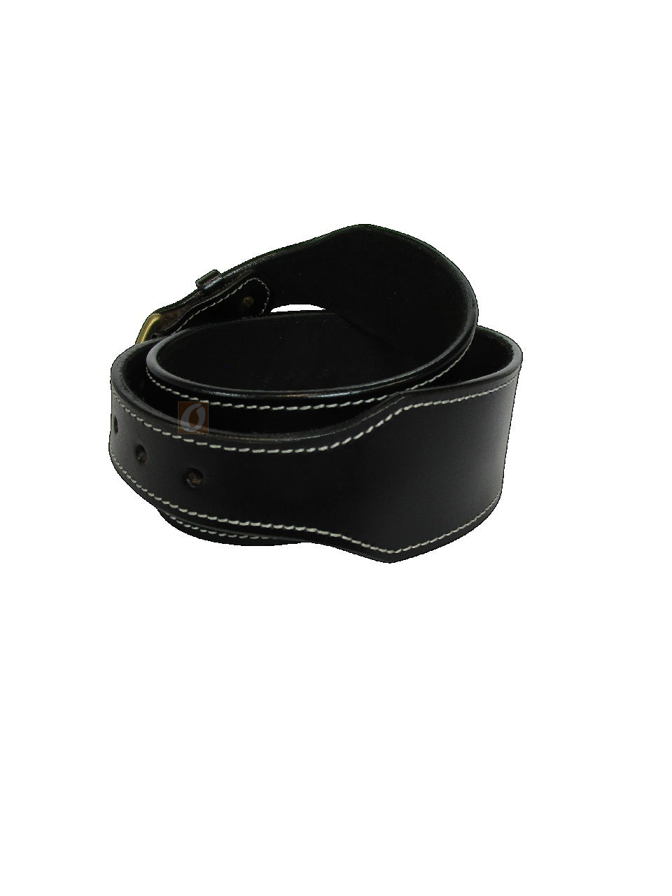 leather ammo belt 357 mag cartridge back view